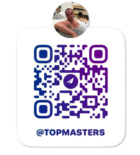 Telegram QR Code - @TOPMASTERS